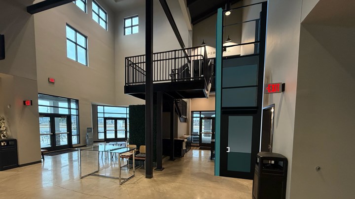 Indoor Lift to Upper Room